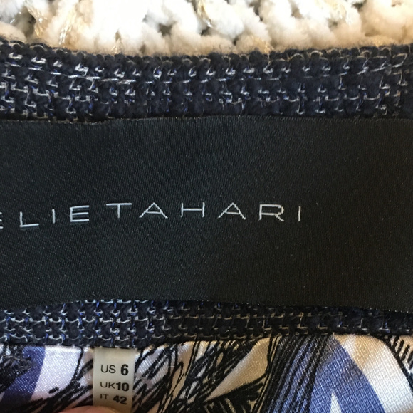 Elie Tahari Blue Blazer - Picture 6 of 6